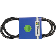 Stens belt laid flat showing full 64.5 inch length for correct fit