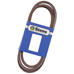 Stens belt uncoiled to display full 91-inch length for accurate replacement confirmation