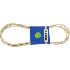 Stens belt close-up of rib and 1/2-inch width for reliable grip