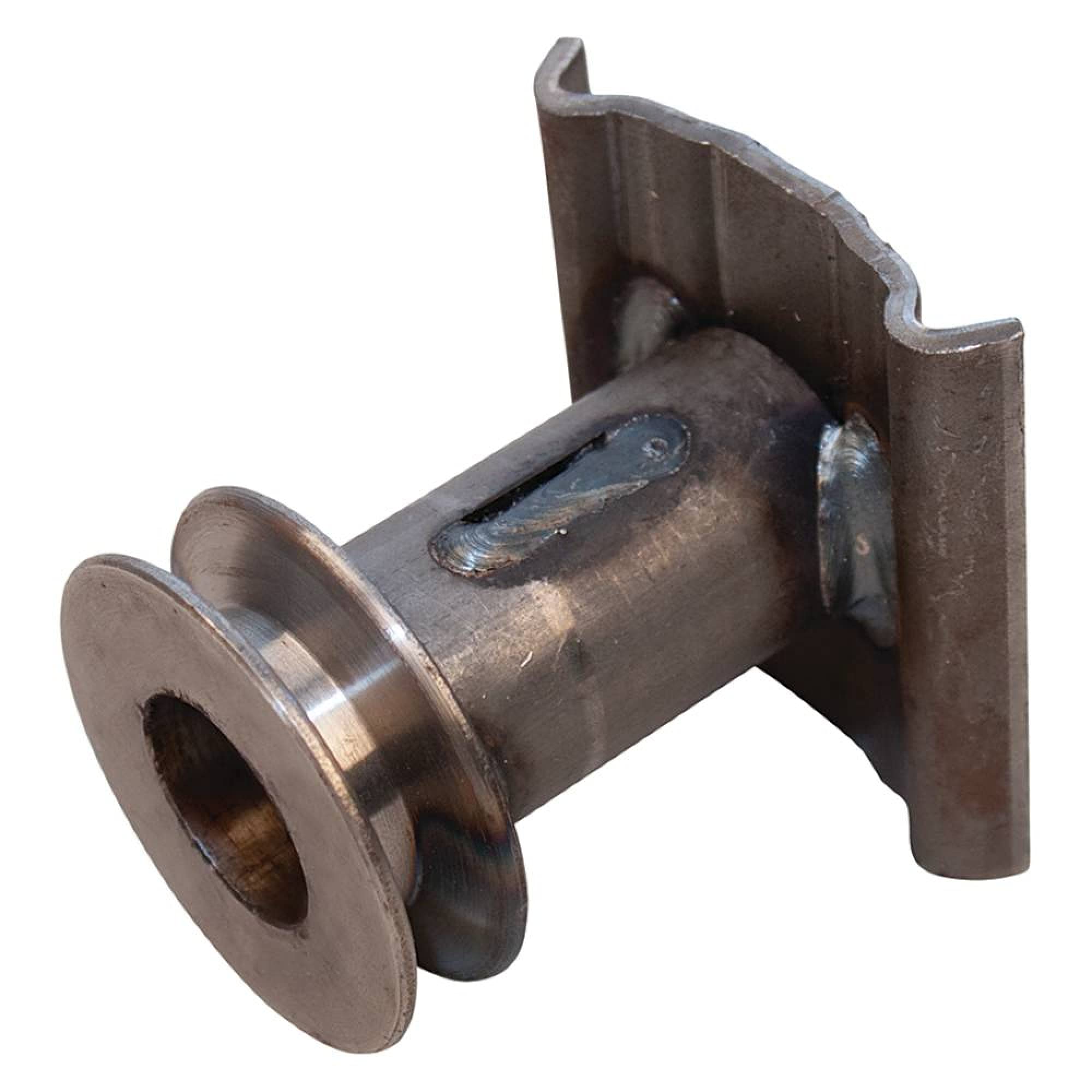 Stens blade adapter front view showing part shape and fit, ensures secure blade mounting