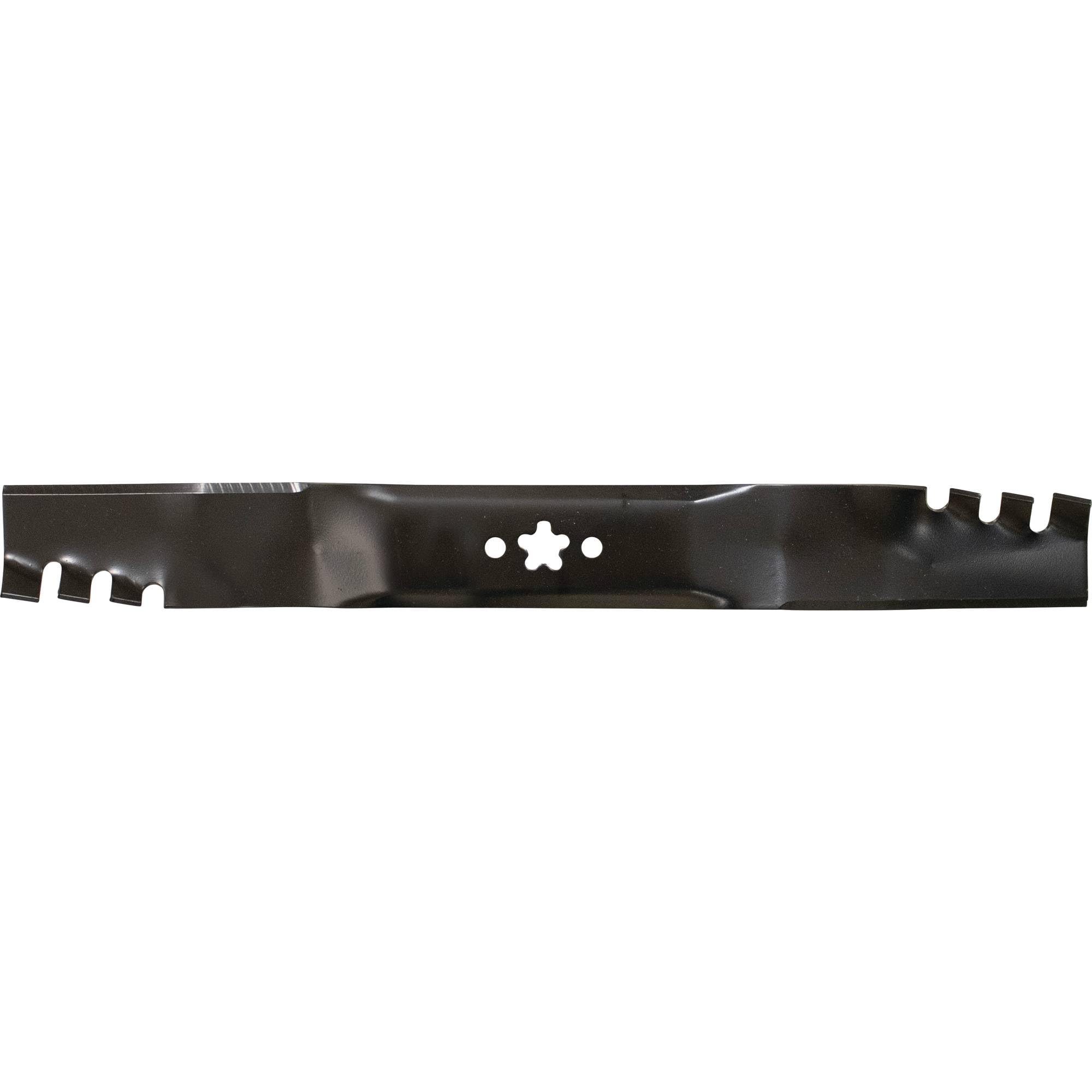 Stens center hole closeup showing five-point star mount for secure fit