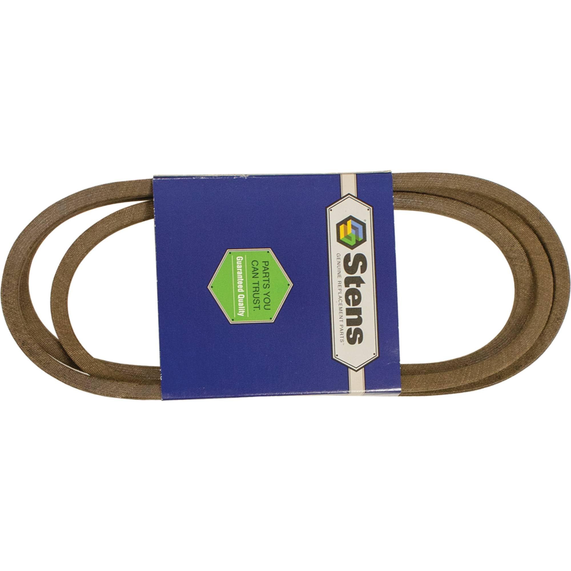 Stens close-up of covered belt surface and rib detail for wear resistance
