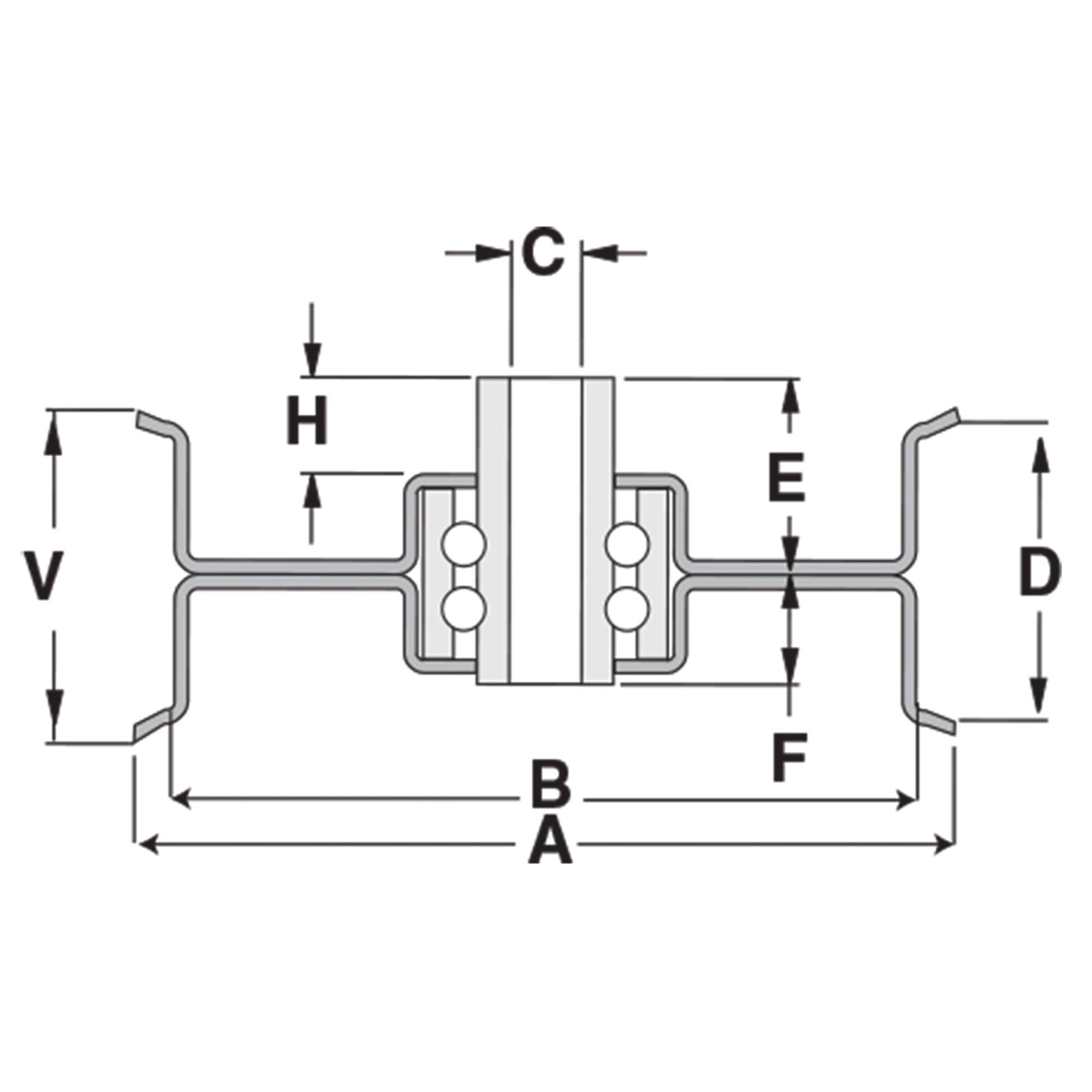 Stens flat idler packaging label and specs for easy identification and fit check