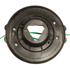 Stens Kwik Loader close-up of stainless steel locking system for secure line retention