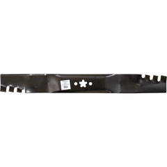 Stens toothed blade front view showing full 21 3/4 inch length and fit benefit