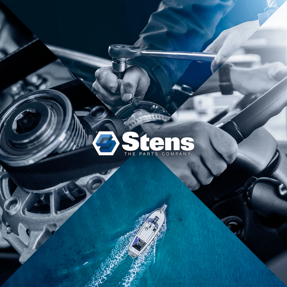 Stens idler next to coin for scale showing compact size and correct OEM fit benefit