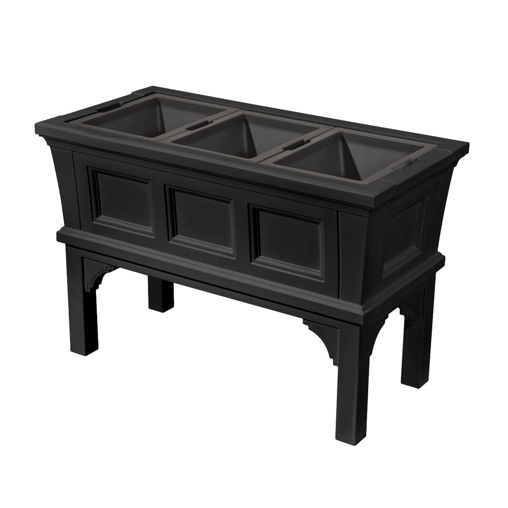Step2 Atherton front view in onyx black showing clean lines and curb appeal