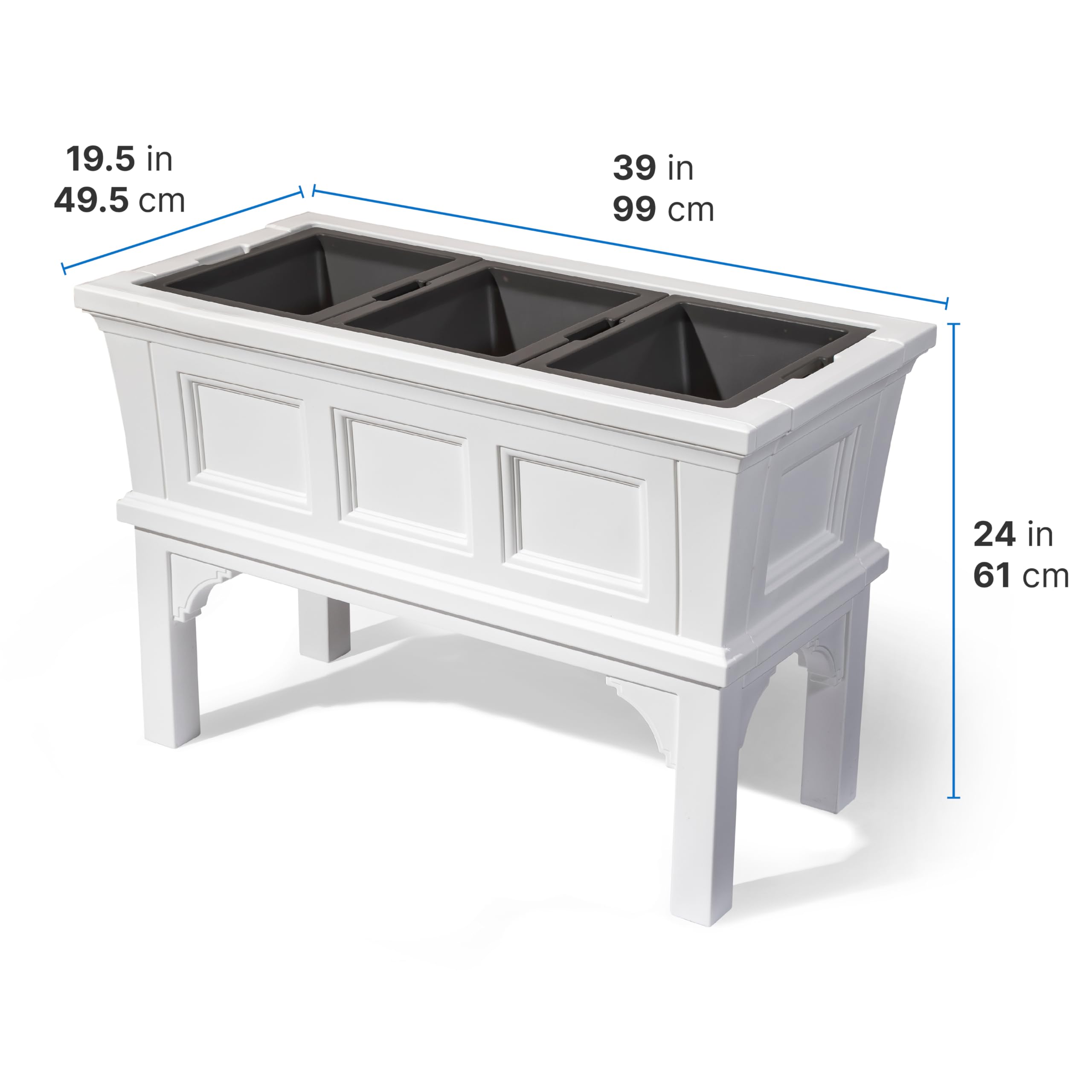 Step2 Atherton on a porch filled with flowers creating an attractive outdoor focal benefit