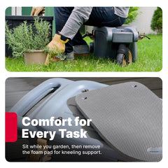 Step2 open lid with tool holders keeping gardening supplies organized