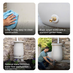 Step2 Fernway elevated on compatible stand demonstrating improved water pressure and access