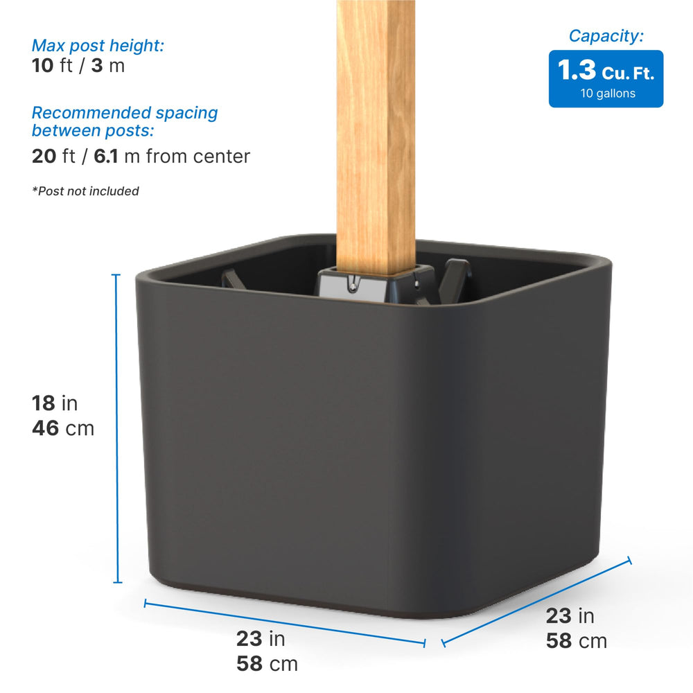 Step2 close detail of black finish highlighting durable texture and low-maintenance surface