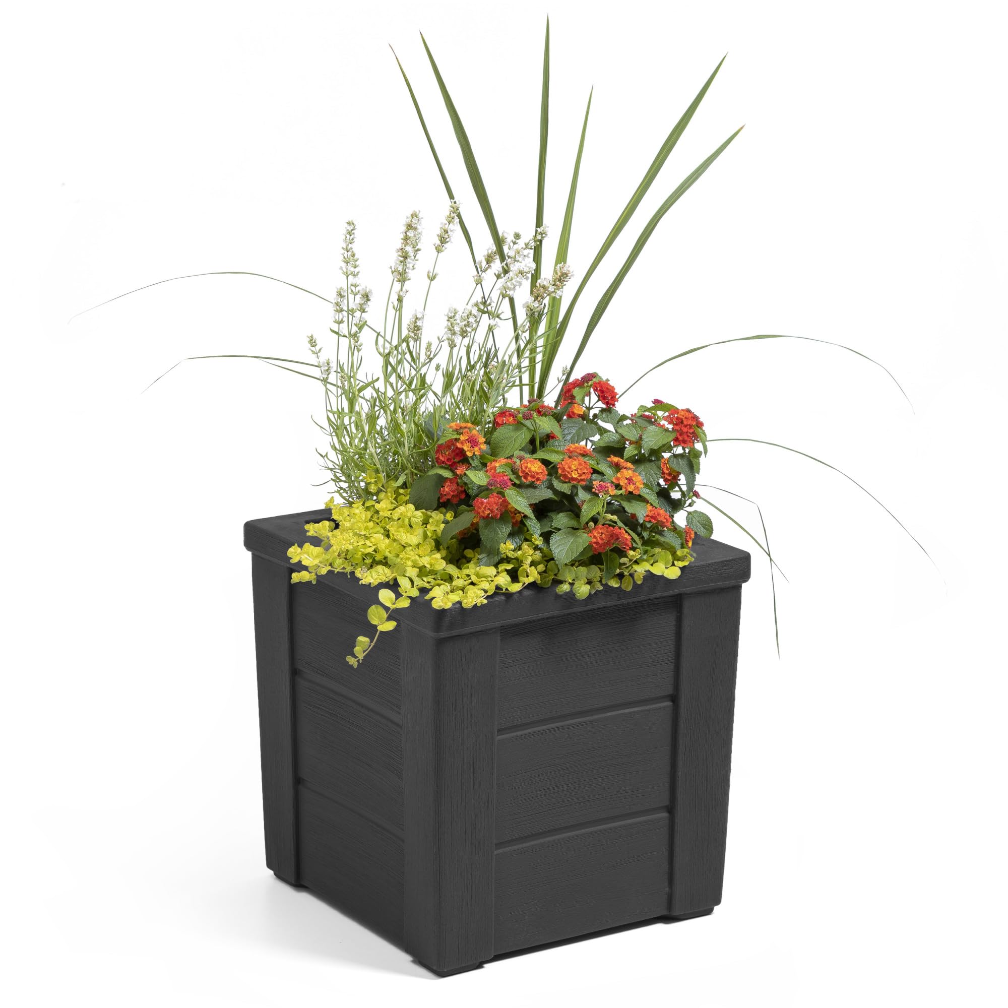 Step2 two planters together demonstrating coordinated styling and versatile arrangement benefit