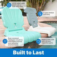 Step2 close-up of contoured back support providing ergonomic comfort