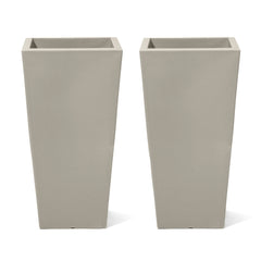 Step2 Tremont front view of both planters showing modern entrance appeal