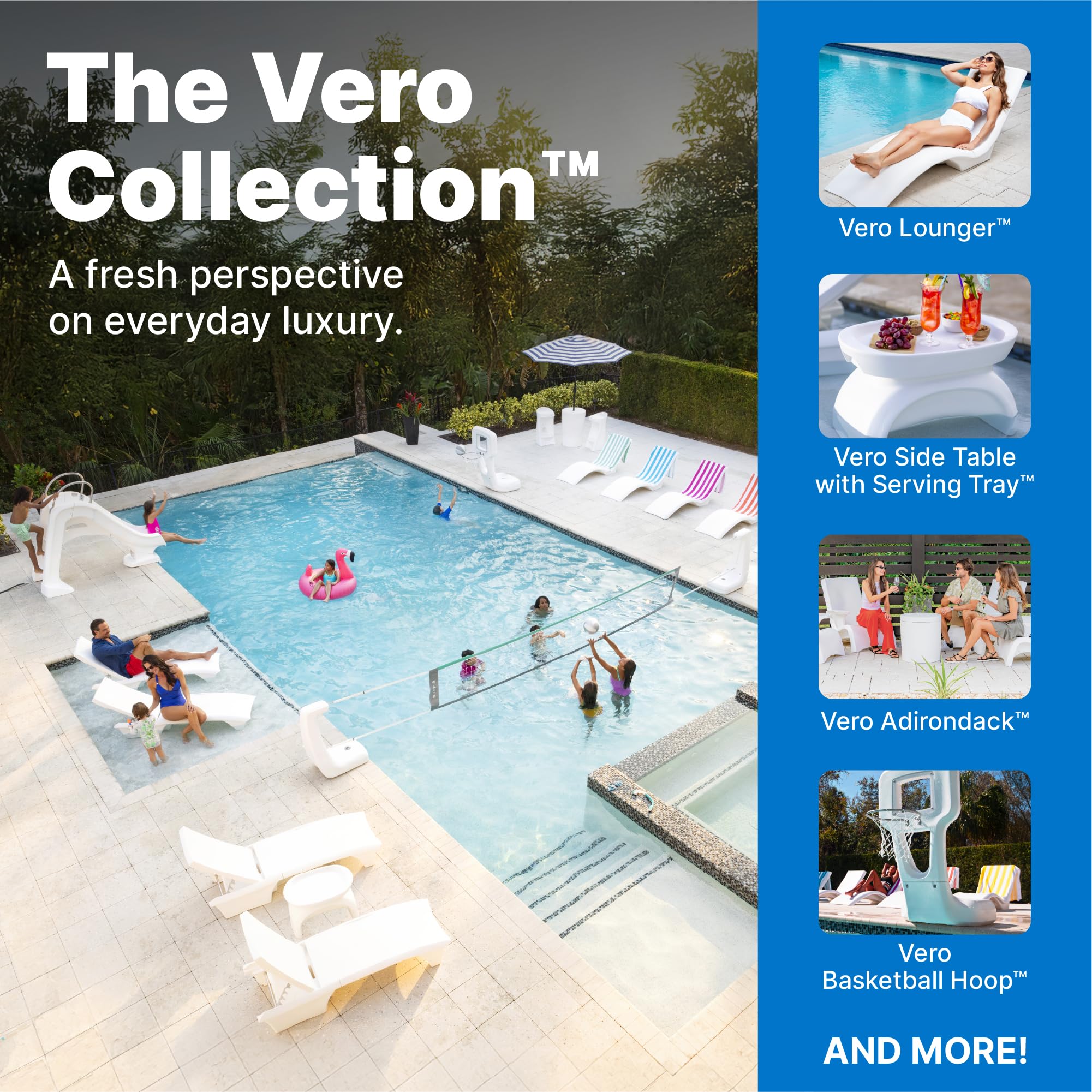 Step2 Vero Chair marine-grade stainless hardware resist corrosion and rust