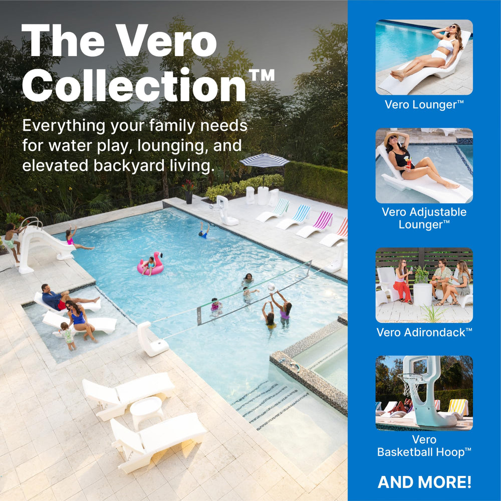 Step2 Vero next to chair for scale clarifying compact footprint and usability