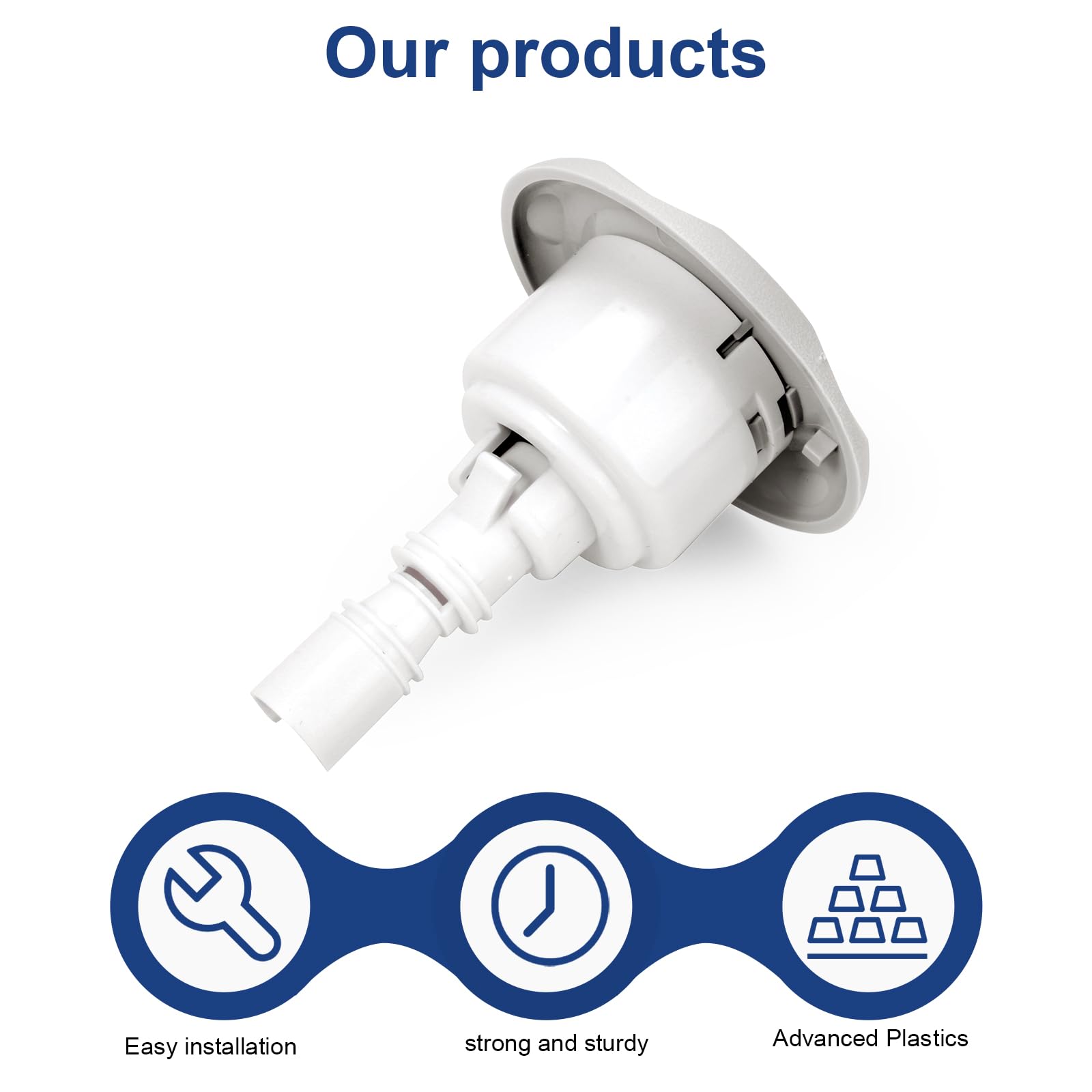 Sthovd jet producing strong spray in spa illustrating enhanced massage benefit