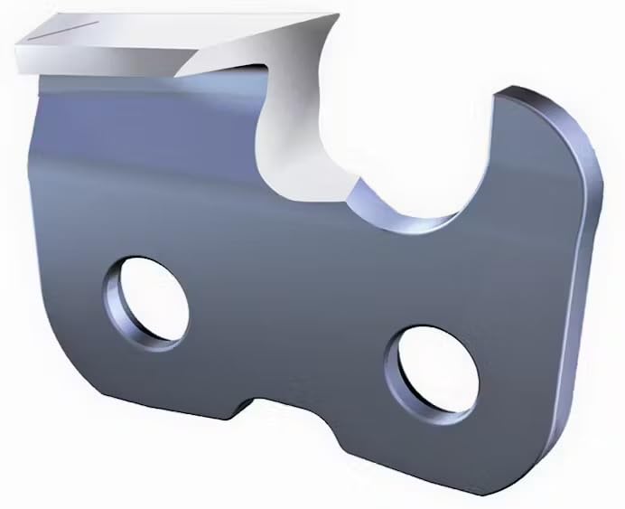 Stihl chain drive link underside illustrating reliable engagement with sprocket