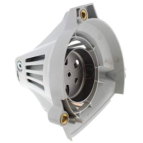 Stihl fan housing front view showing fit and durable construction benefit