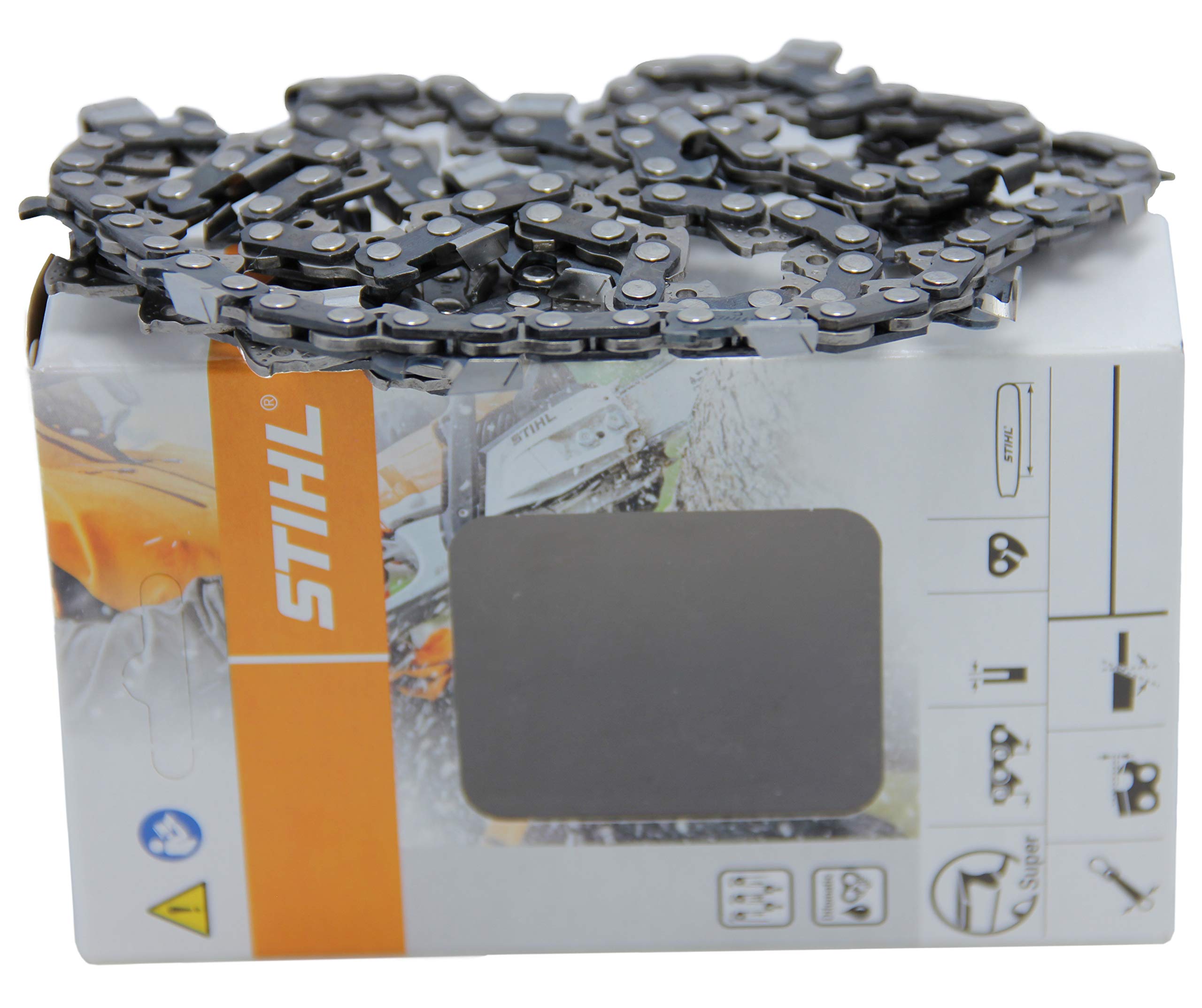Stihl Rapid Super cutter close-up highlighting sharp teeth for faster cuts