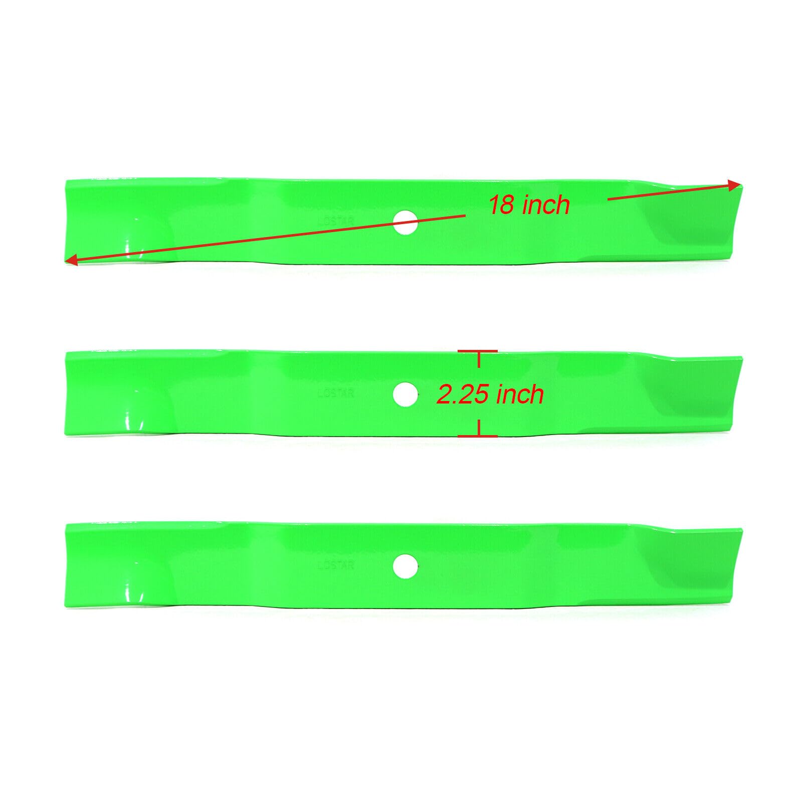 STILEALUS single blade top view with dimensions for accurate fitting