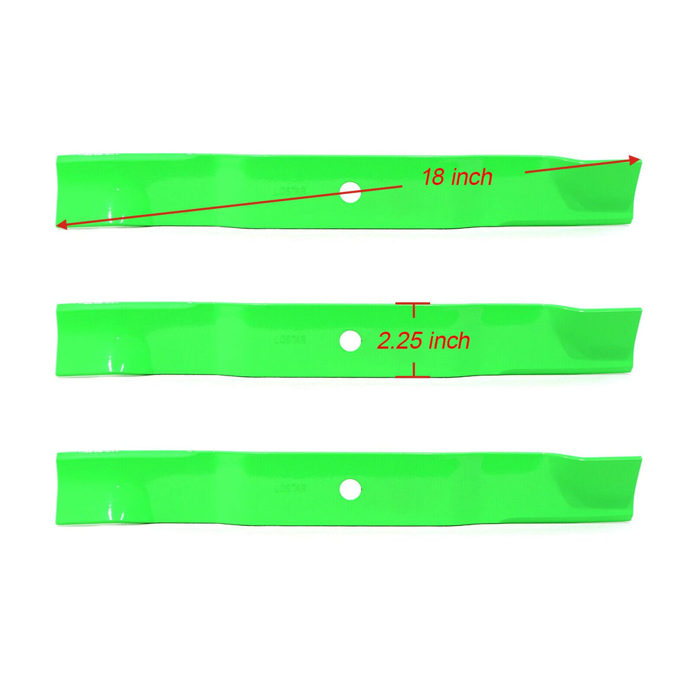 STILEALUS single blade top view with dimensions for accurate fitting