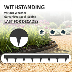 STIRLINGEAR installed low-profile lawn edge showing neat separation benefit