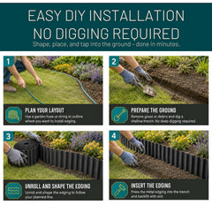 STIRLINGEAR forming a tree ring border for neat root and soil containment