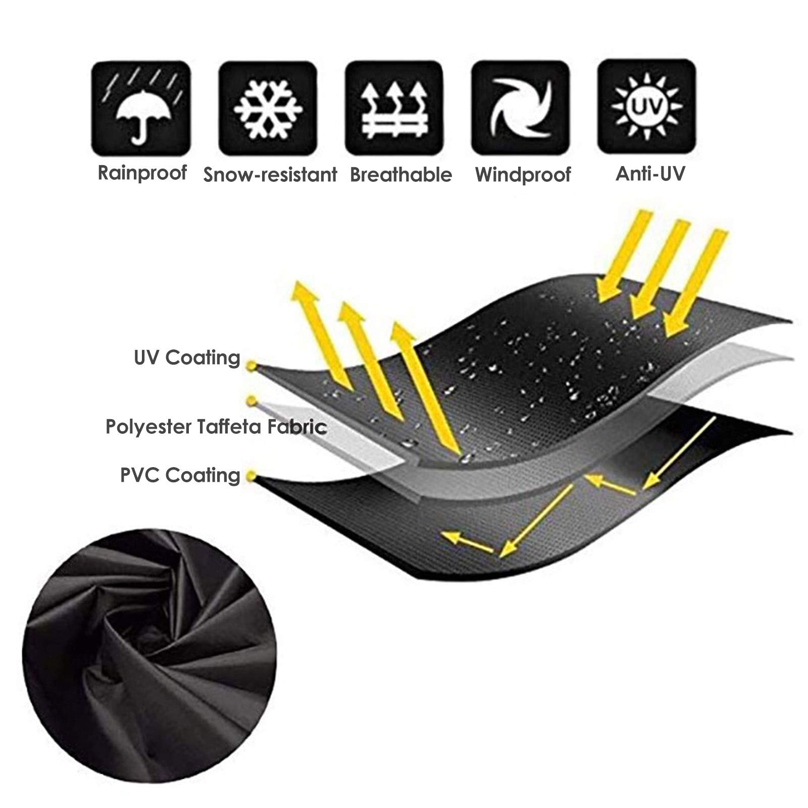 StorMaster air vent detail to reduce condensation and prevent wind lofting