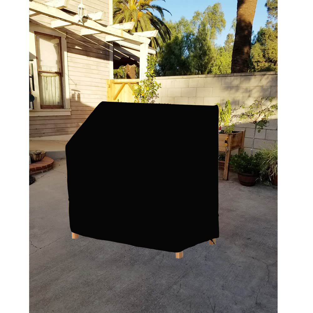 StorMaster folded cover in hand showing compact easy storage benefit