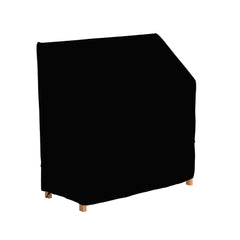 StorMaster front view of covered potting bench showing full weather protection