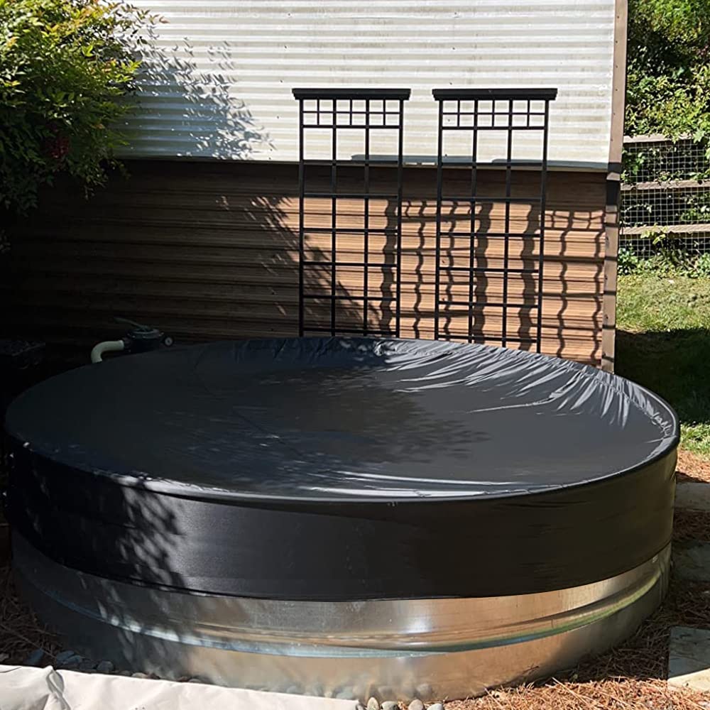StorMaster in backyard lifestyle scene reducing leaves and pollen