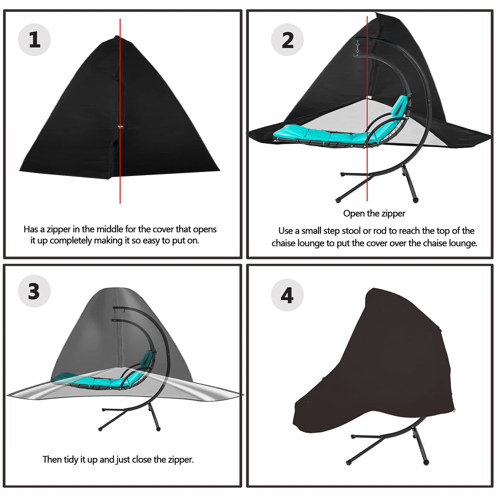 StorMaster zippered access with padded handle for easy installation and removal