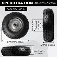 Storystore close-up of solid rubber tread highlighting long-lasting wear resistance