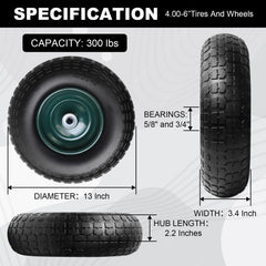 Storystore side profile highlighting 13-inch tire tread for steady traction