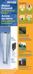 Strata inserts close-up displaying four sleeve sizes for secure pole fit