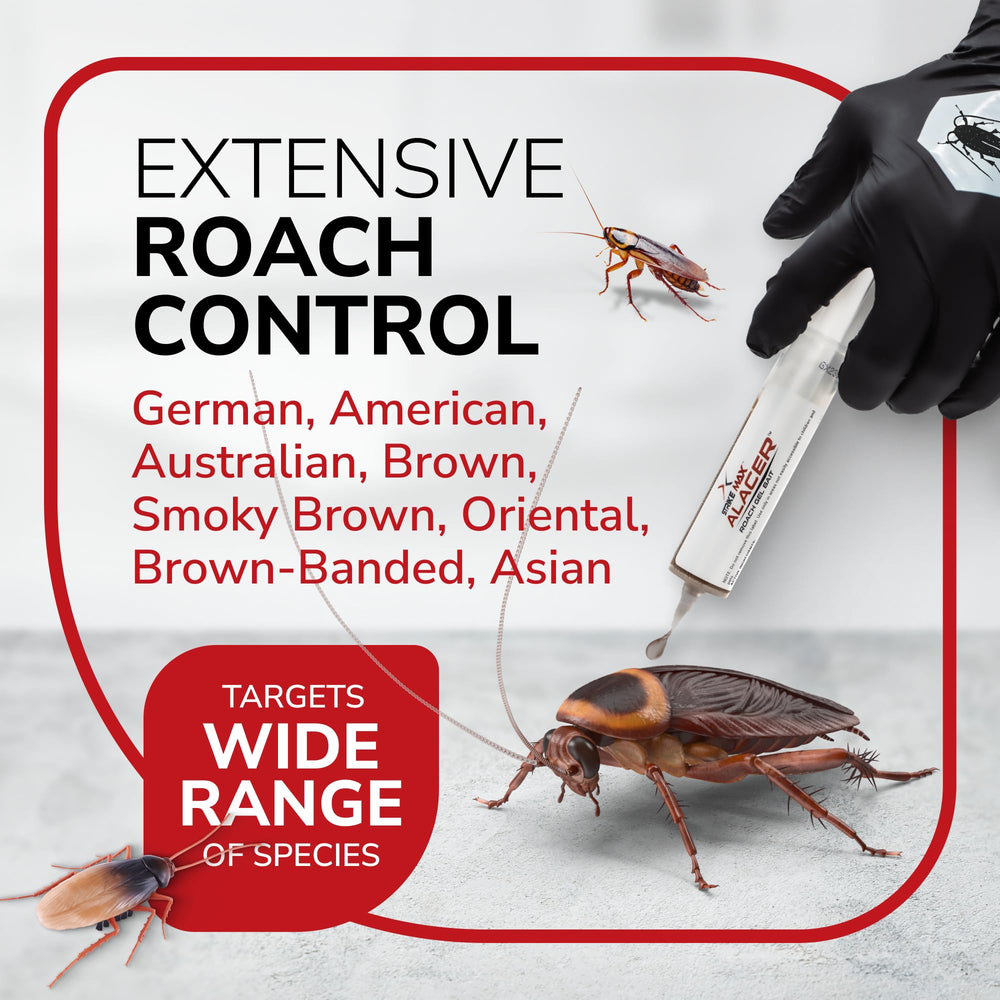 Strike Max Alacer gel applied as small beads illustrating targeted use