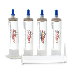 Strike Max Alacer front packaging showing four gel tubes and product benefit