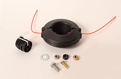 String Trimmer Parts 21560056 adapters and components laid out for easy compatibility identification