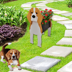 strolfay beagle side profile assembled sturdy shape for stable planting