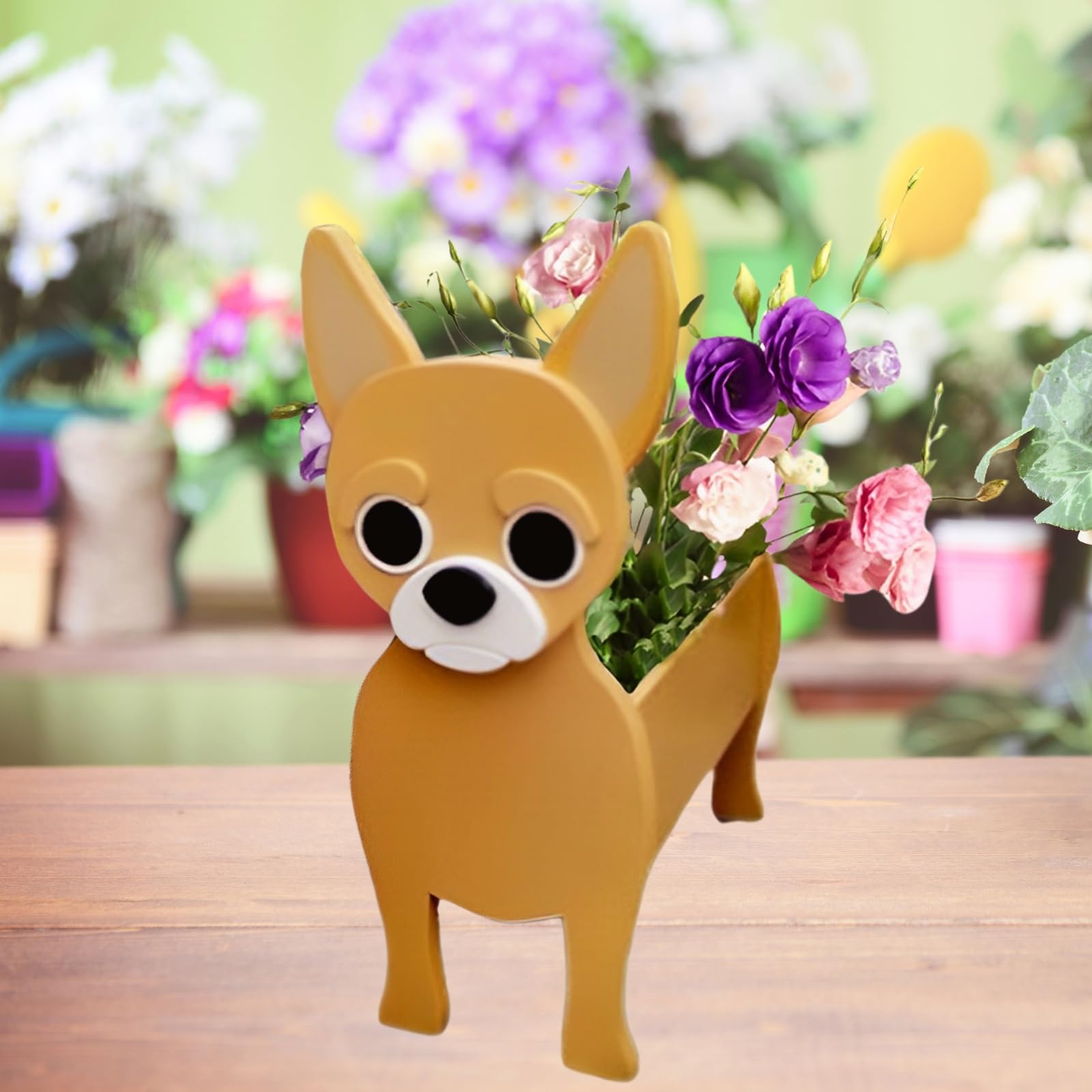 strolfay chihuahua close-up of PVC texture showing durable finish benefit