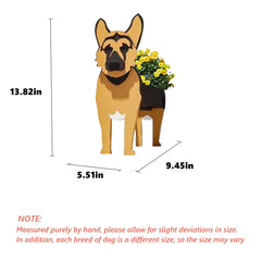 strolfay German Shepherd side profile displaying realistic dog silhouette and balance