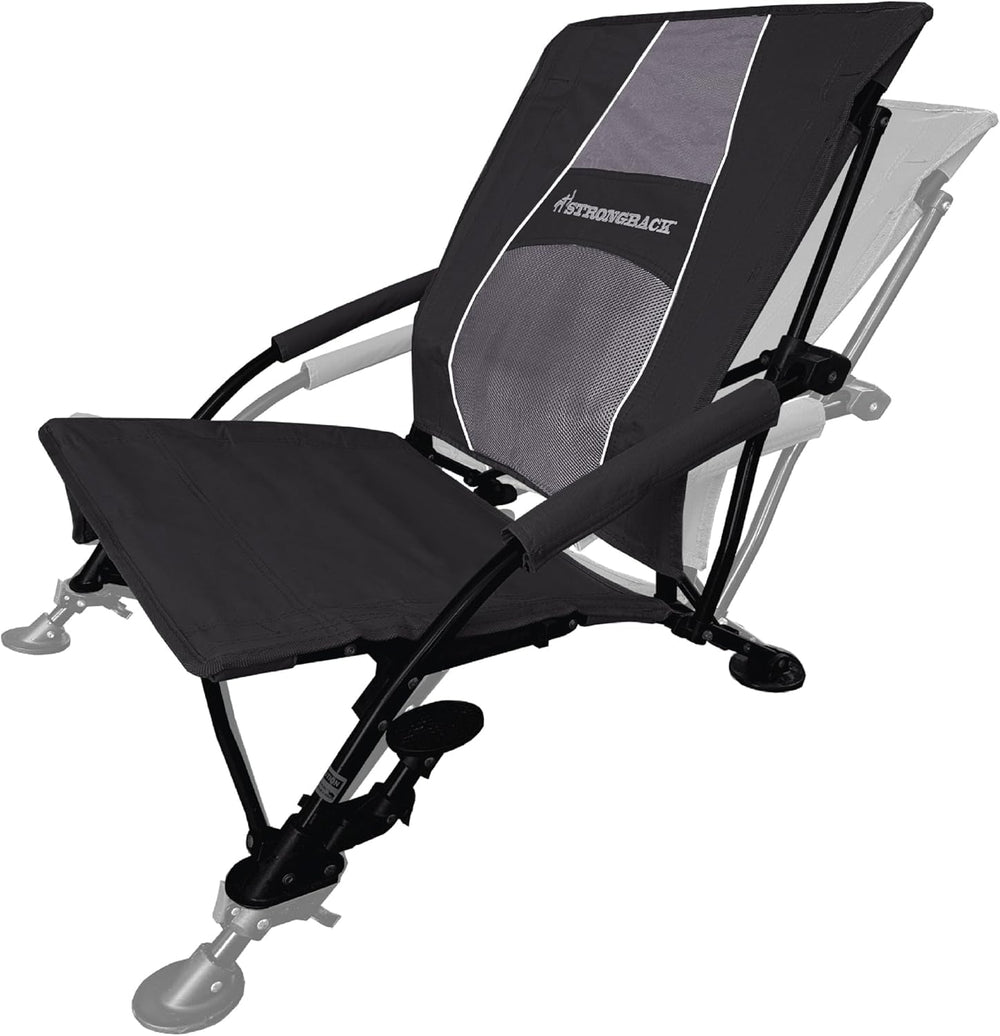 STRONGBACK front view showing low-profile ergonomic design and stable seating