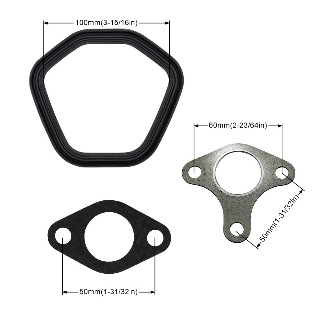 Strongthium air filter and fuel line set showing cleaner intake and fuel flow