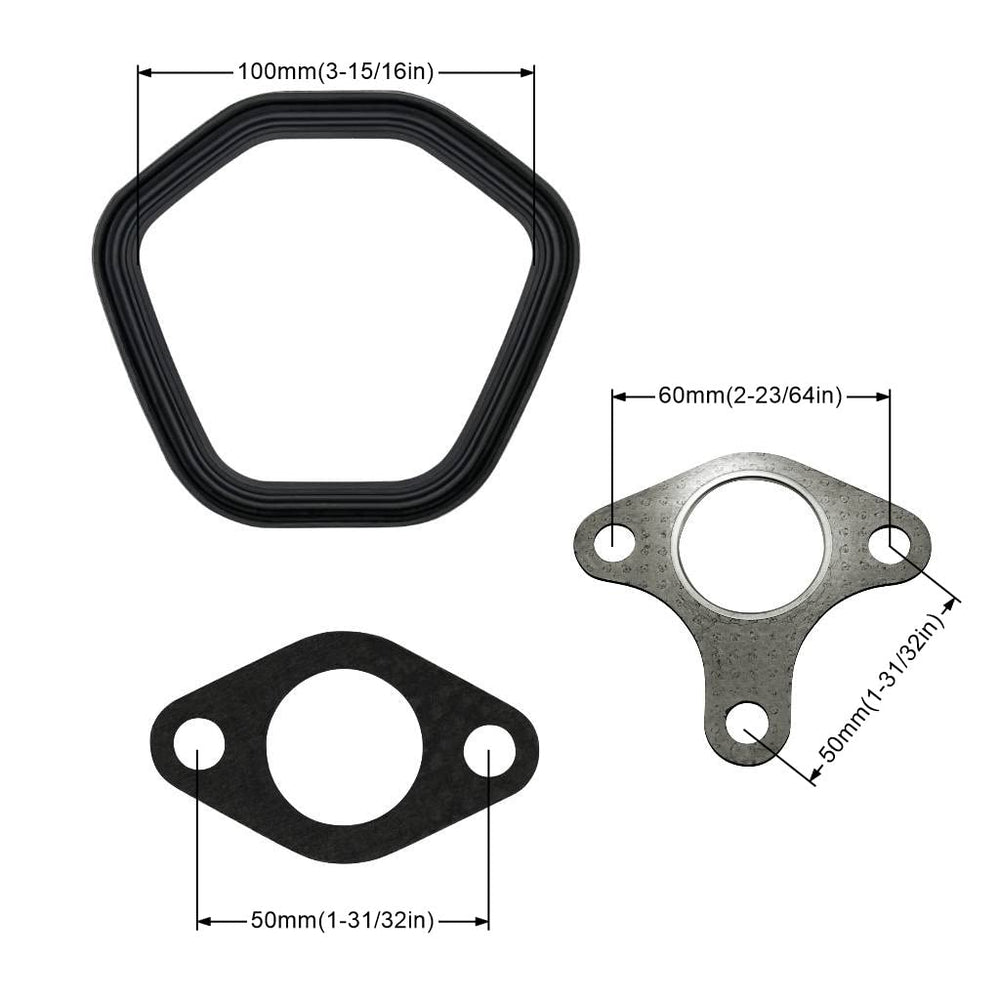 Strongthium air filter and fuel line set showing cleaner intake and fuel flow