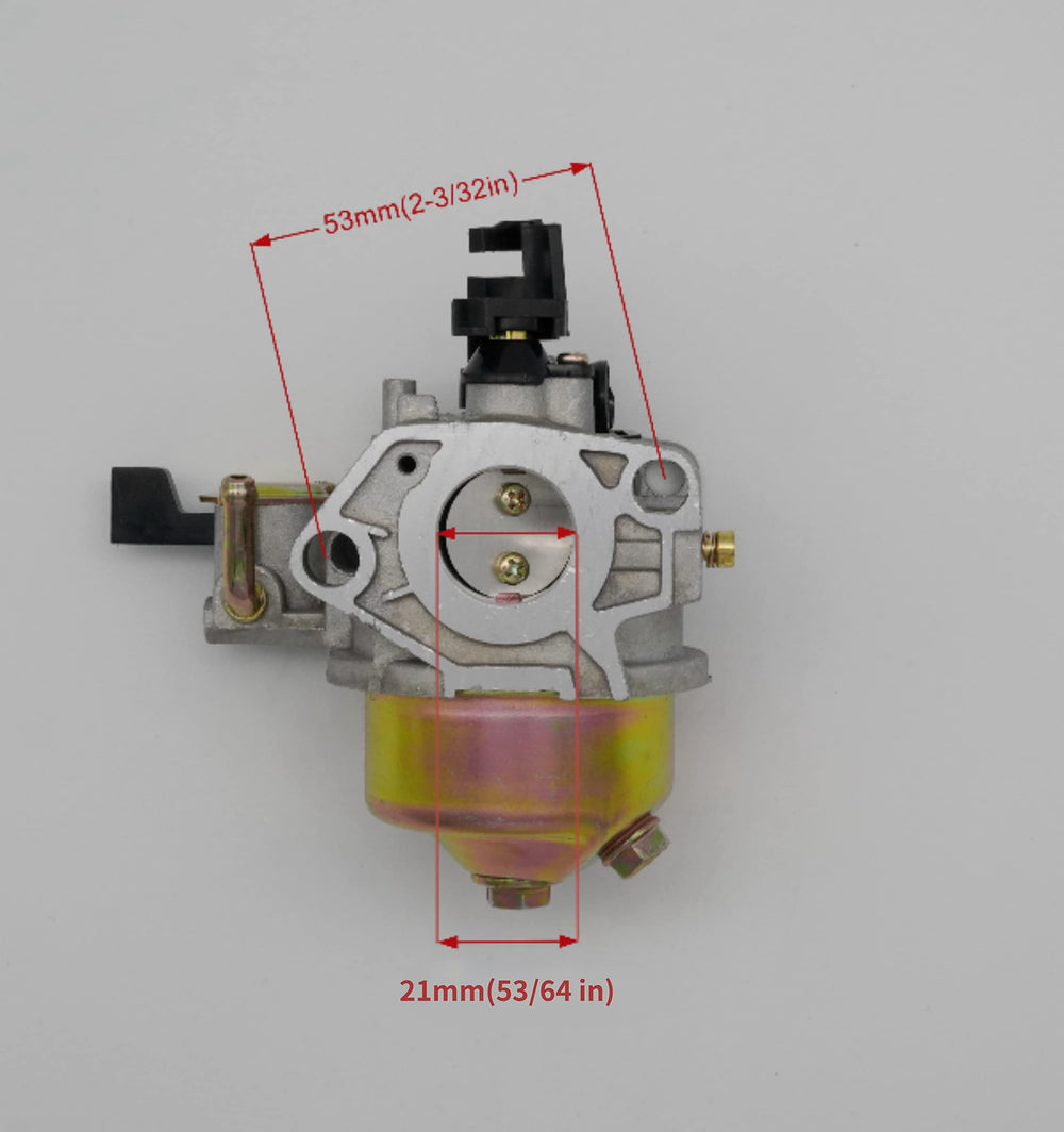 Strongthium carburetor close-up highlighting mounting points and jets for easier replacement