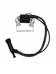 Strongthium ignition coil with spark plug showing consistent spark delivery benefit