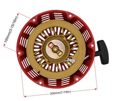 Strongthium recoil pull assembly detail showing reliable starting benefit