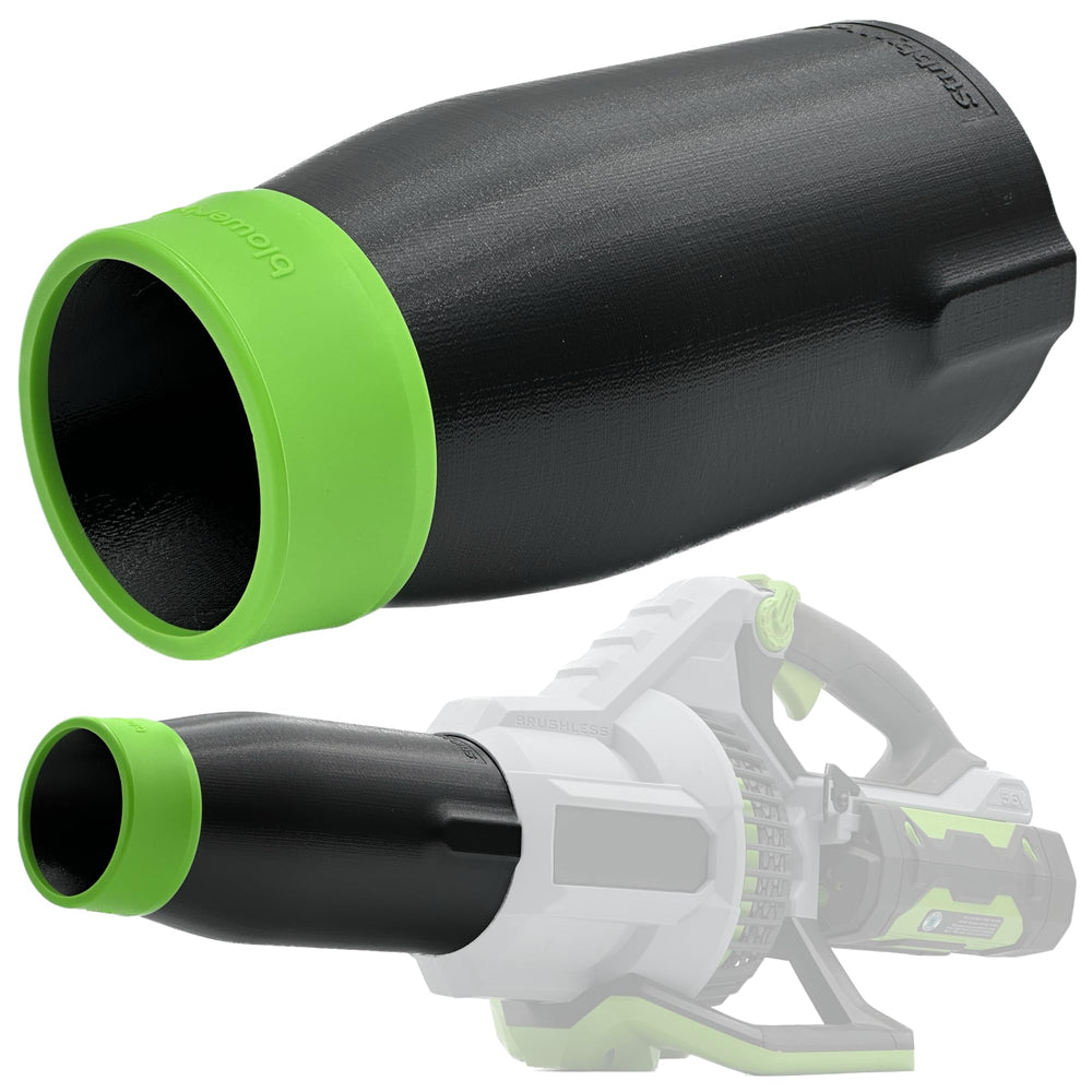 Stubby Nozzle Co. front view showing compact 8-inch design for easier control