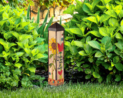 Studio M close-up of printed vinyl showing vivid colors and weather-resistant finish